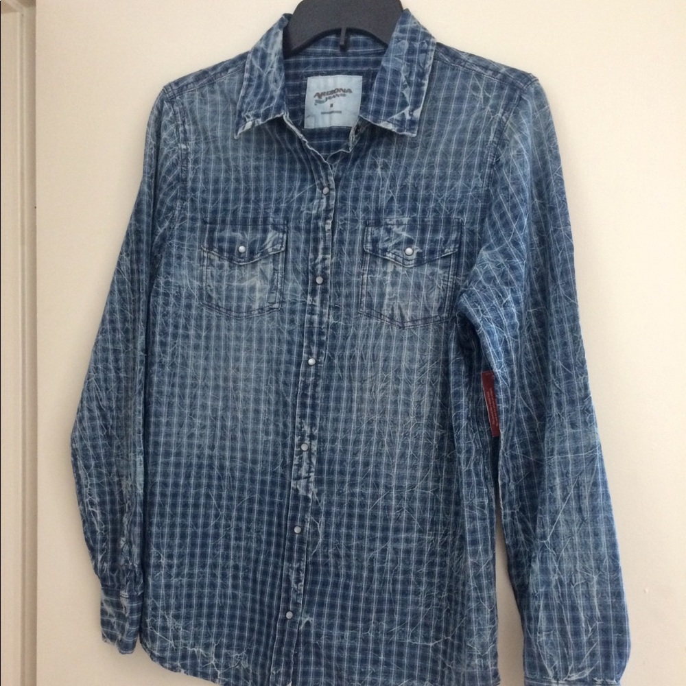 Arizona chambray button front shirt